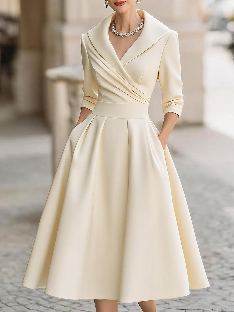 Stilvolles Damenkleid, perfekt als Feiertagskleid oder festliches Partykleid für Abendveranstaltungen.