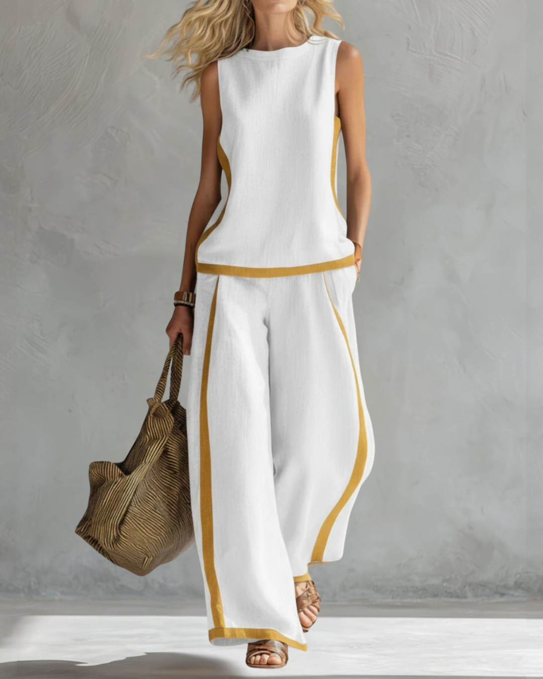 Modernes Damen Zweiteiler-Set; elegantes Outfit für Freizeit, Business & Abendveranstaltungen.