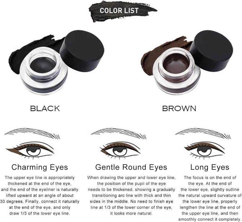 Damen Beauty Eyeliner Stift: präzise, langanhaltend, wischfest und wasserfest für perfekte Augen.