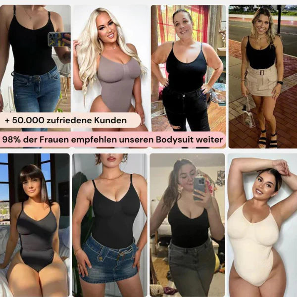 Hochwertiger Formbodysuit für Damen, der stützt, formt und ganztägigen Komfort bietet.