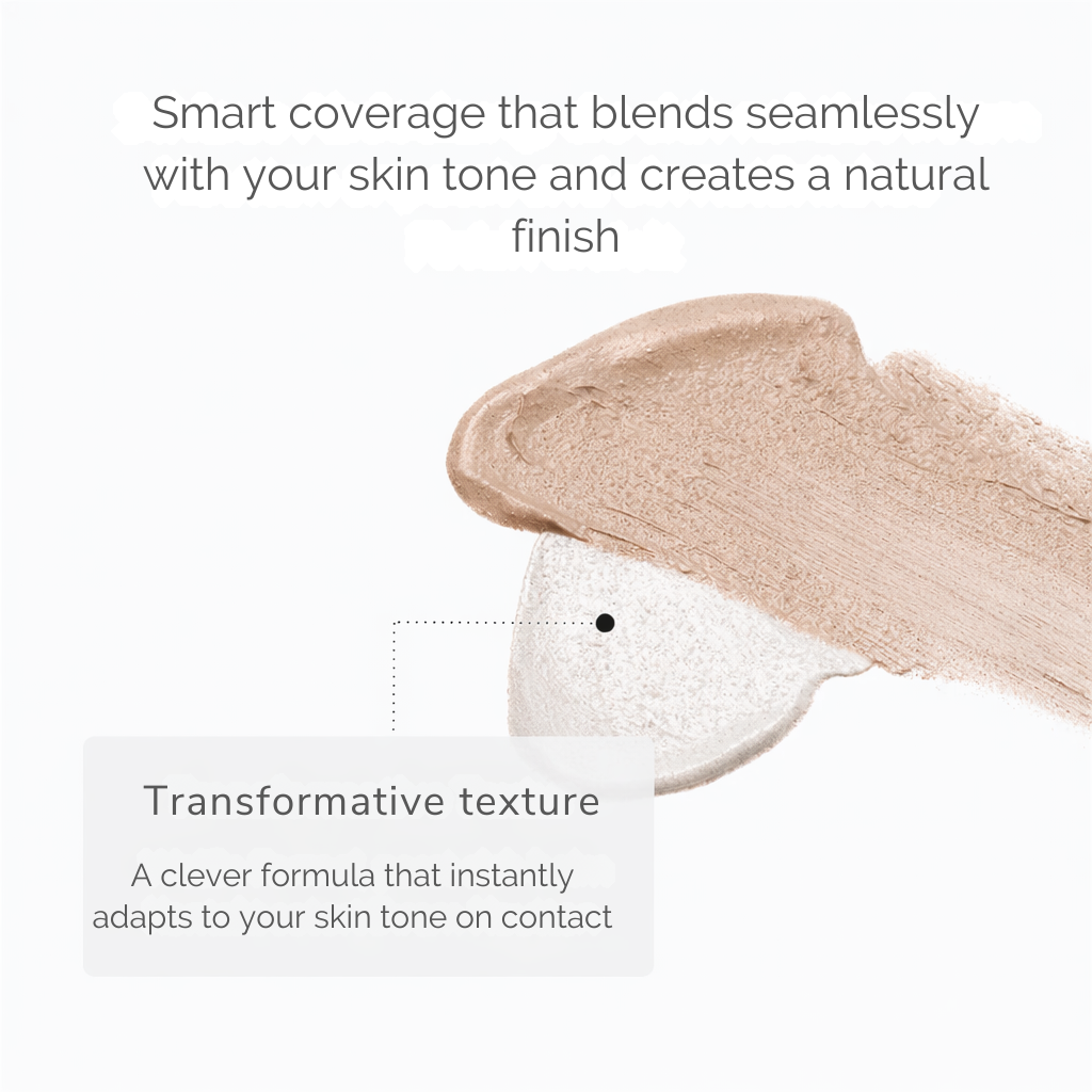 2-in-1 Damen Foundation Stick für Farbanpassung und Feuchtigkeit, schafft einen natürlichen, ebenmäßigen Teint.