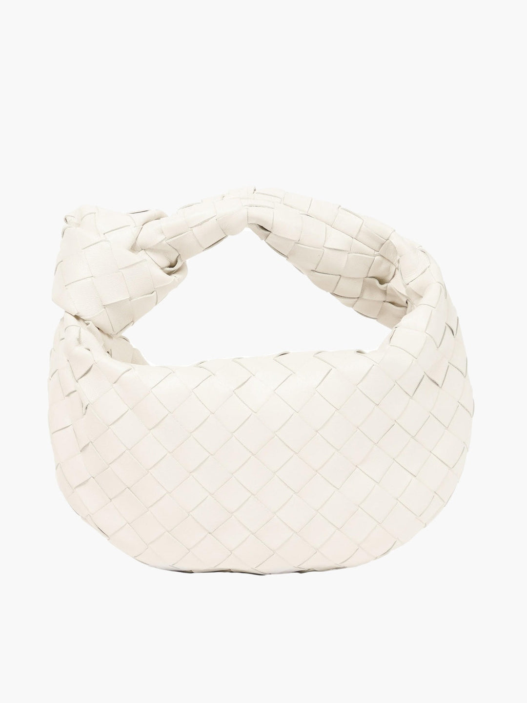 Exklusive Damen-Handtasche im Metallic-Geflecht-Design, stilvoll und luxuriös.