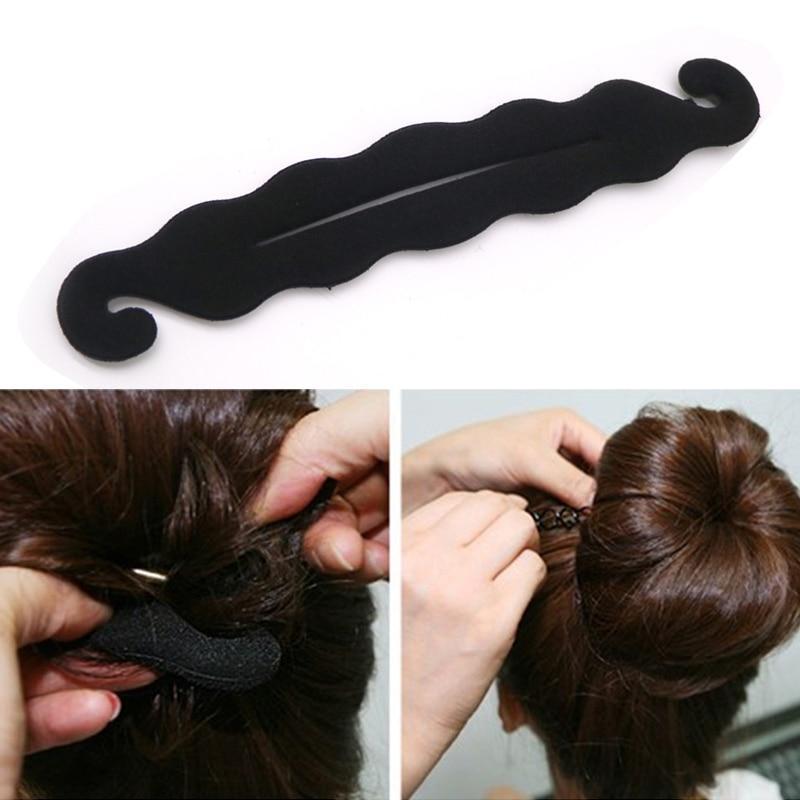 Damen Haar-Dutt-Former für schnelle, elegante Hochsteckfrisuren & Dutt-Styling. Ideales Haaraccessoire.