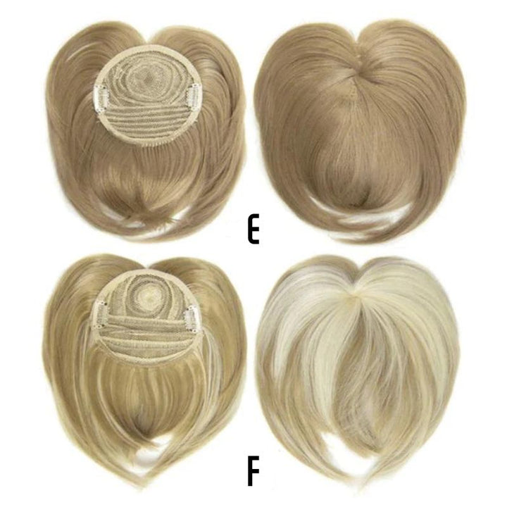 Kunsthaar-Haarspange im Echthaar-Look mit Haarverlängerung; bietet schnelles Volumen und vielseitiges Haarstyling für Damen.