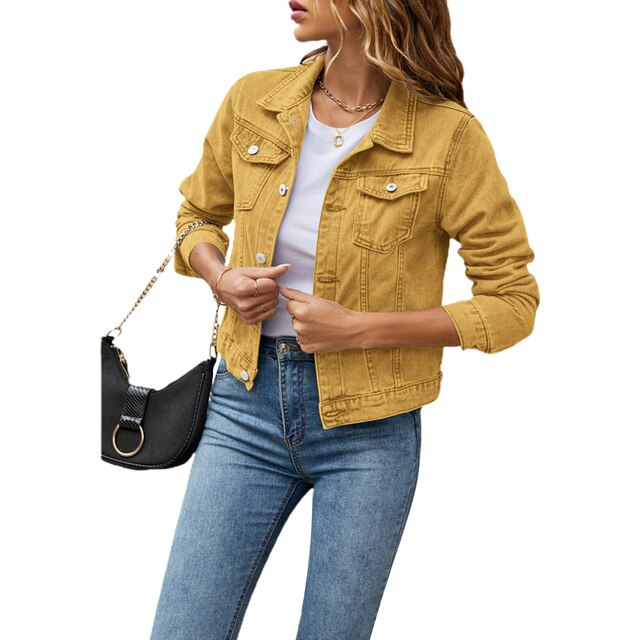 Vielseitige Damen Übergangsjacke. Modisch und stilvoll für Alltag, Freizeit & Herbst. Klassische Oberbekleidung.