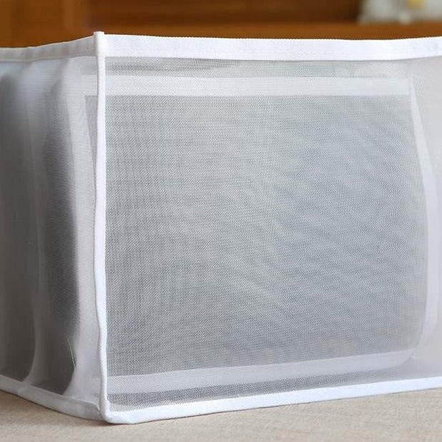 Platzsparender Kleider Organizer für Damen & Herren; ideal für Schrank, Schublade & Aufbewahrung.