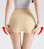 Elegante Damen High-Waist Unterwäsche, antibakteriell, nahtlos, mit sanfter Bauchkontrolle.