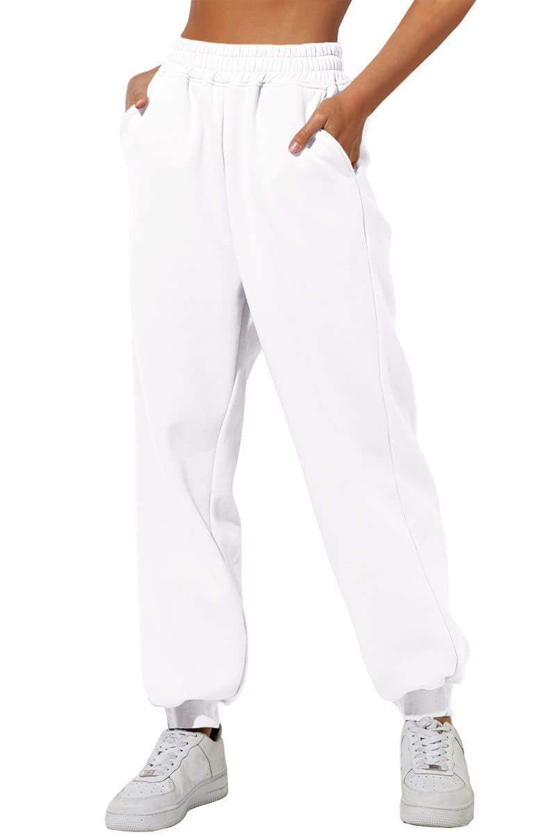 Komfortable Damen Freizeithose mit High-Waist Bund, Loose Fit, schmeichelhaft & modern.