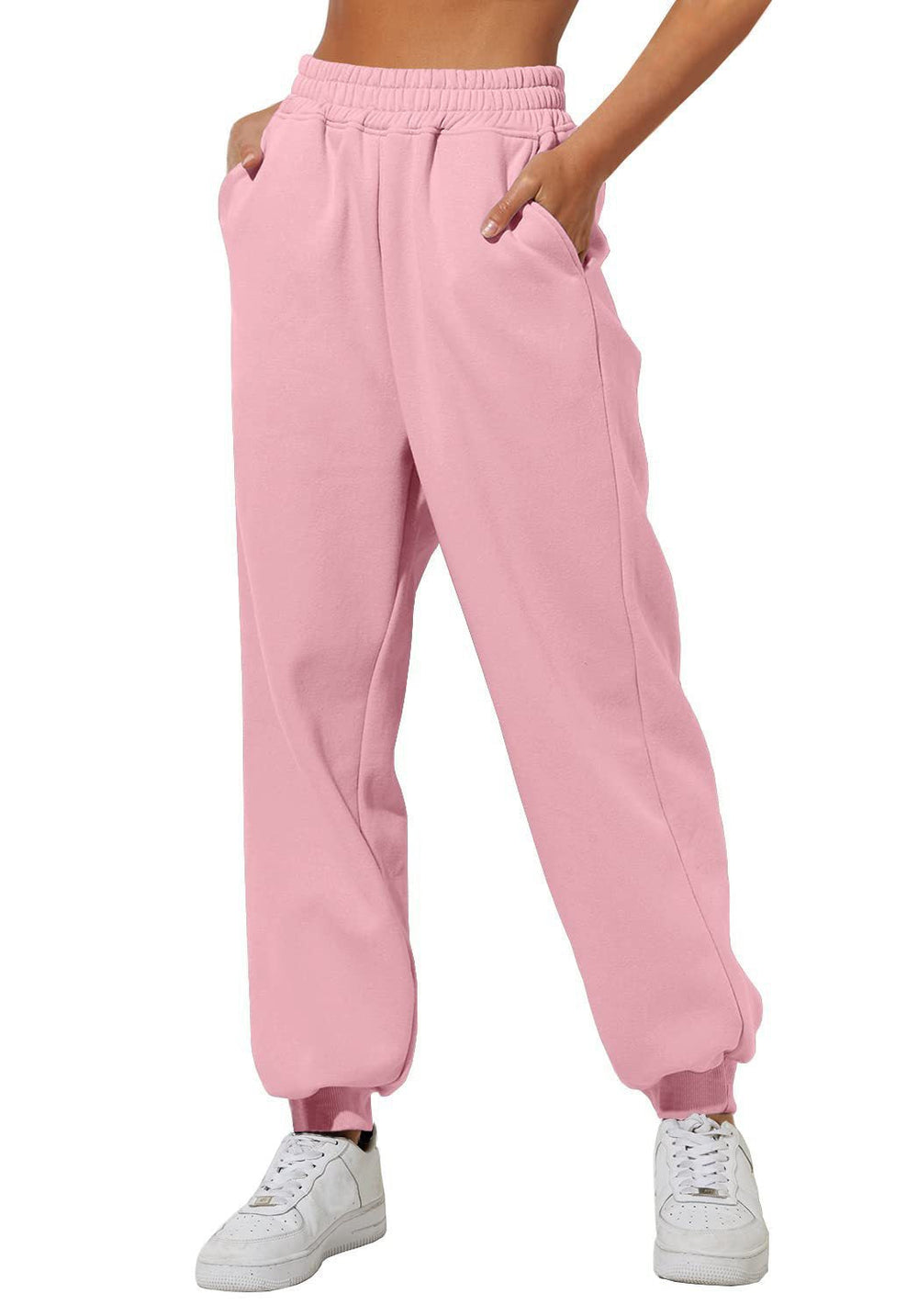 Lässige Damen Sweatpants, High-Waist, komfortabel für den Alltag, trendige Freizeithose.