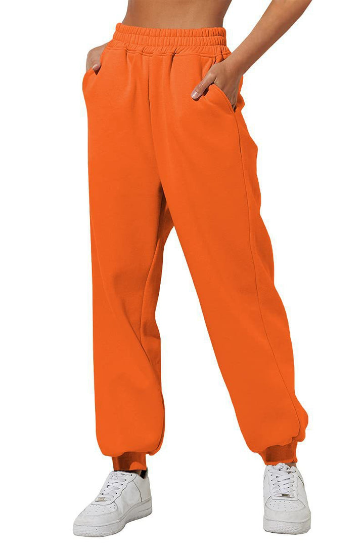 Moderne Damen Freizeithose, Loose Fit, High-Waist, weicher Stoff für ultimativen Komfort.