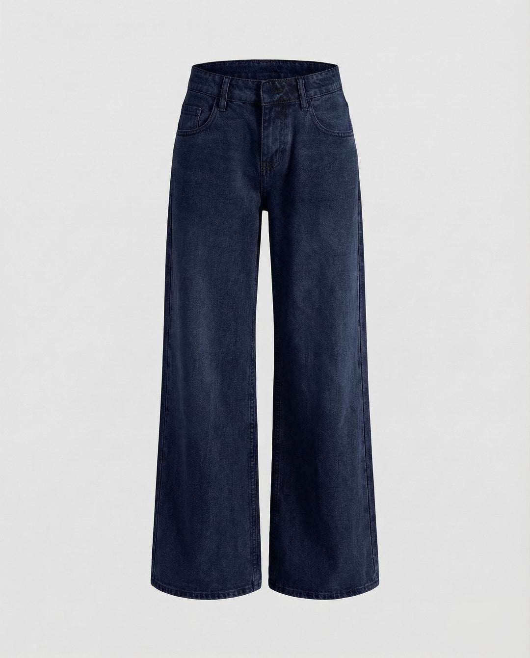 Vielseitige Damenjeans, gerader Schnitt, niedriger Bund. Für Casual, Streetstyle & modische Alltags-Looks.