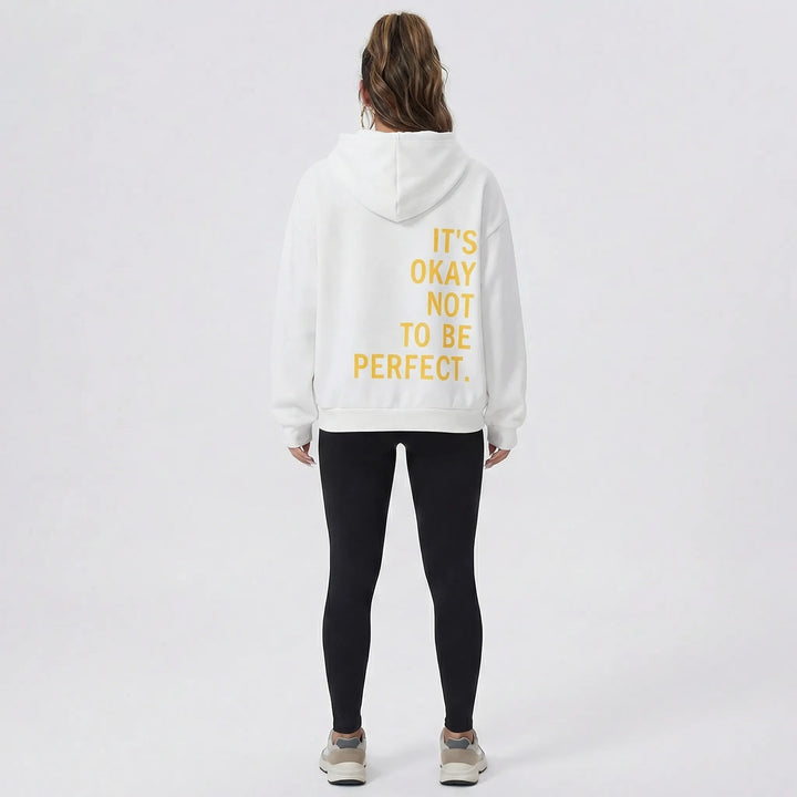 Vielseitiger Damen Sweatshirt Hoodie Regular Fit mit Statement-Print, für Komfort und Stil im Alltag.