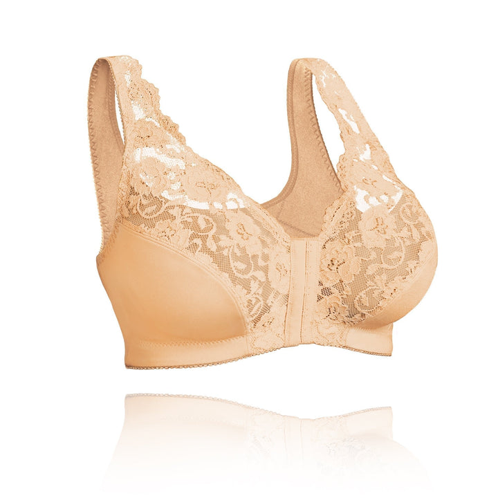 Eleganter Damen Komfort BH mit Fokus auf natürlichem Lift & optimalem Halt. Bügelloser Support BH.