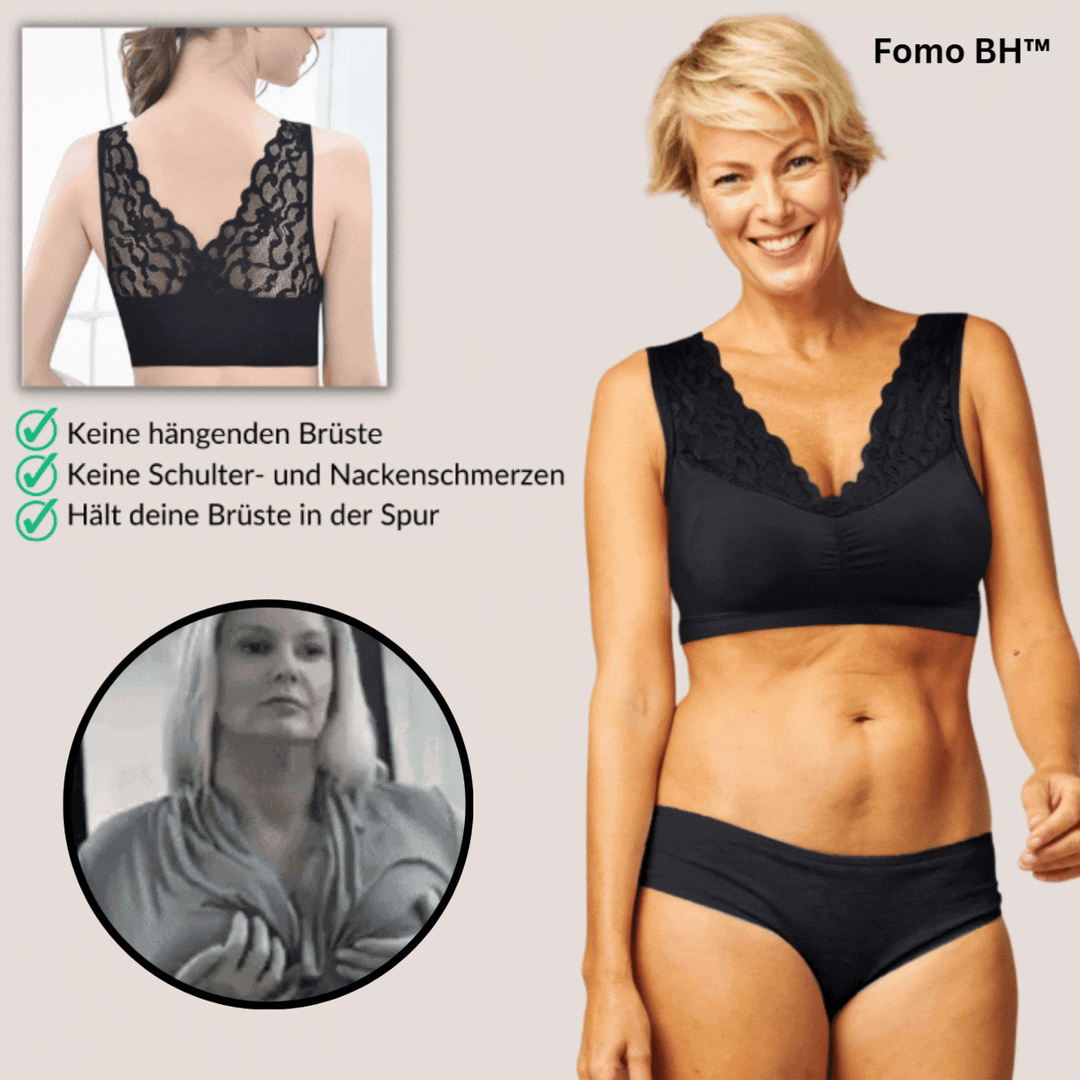 Damen Komfort BH nahtlos, bügelfrei, weich & stützend. Ideale atmungsaktive Unterwäsche für den Alltag.