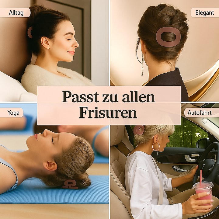 Eleganter Damen Haarclip mit minimalistischem Design, robust für vielseitiges Haar-Styling.