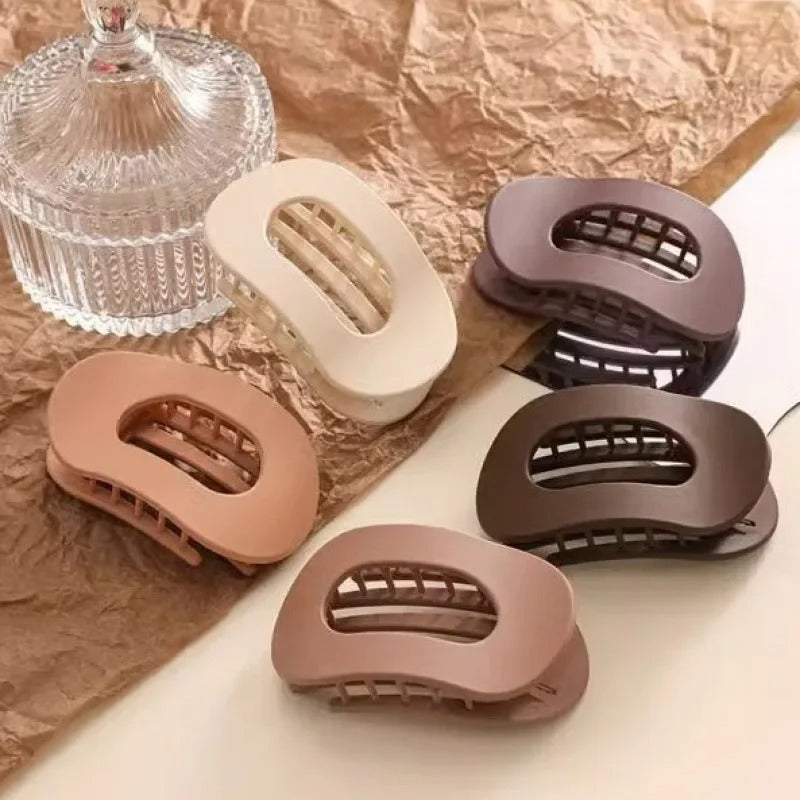 Damen Komfort Haarclip, kein Ziepen mehr, sicherer Halt für empfindliches Haar, perfektes Haarschmuck.
