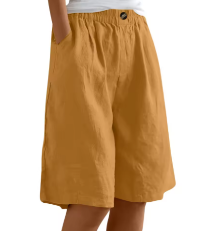 Modische & bequeme Damen Shorts in verschiedenen Farben, ein Sommer-Must-Have für jede Garderobe.