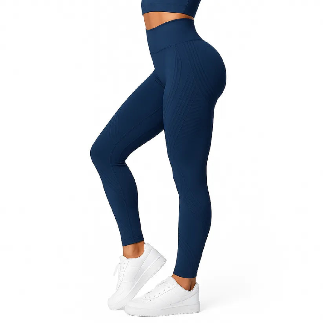 Stilvolle Kompressionsleggings für Frauen, High Waist, für Lipödem & täglichen Komfort.