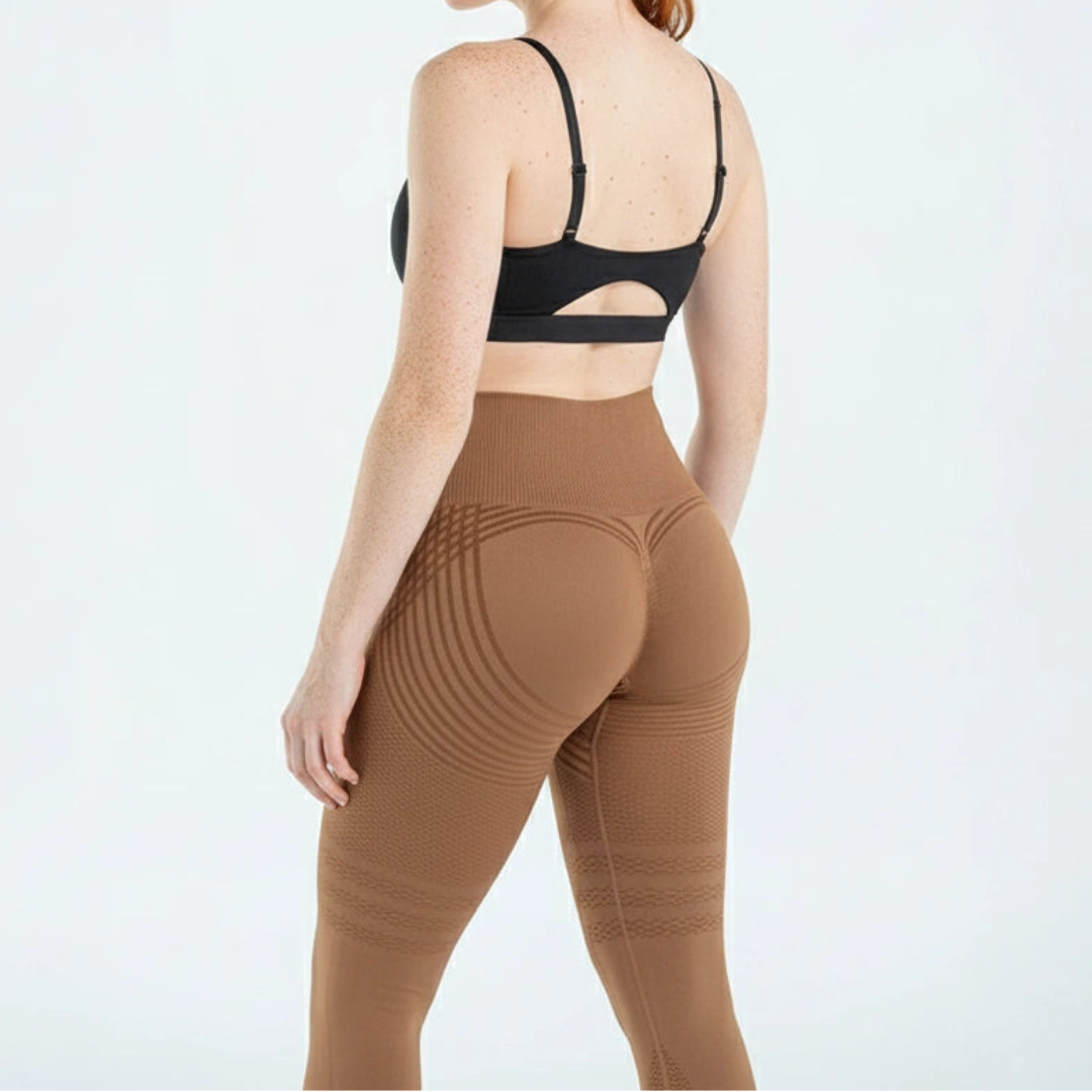 Ergonomische Damen Leggings, Kompression, hohe Taille, gezielte Lipödem Hilfe.