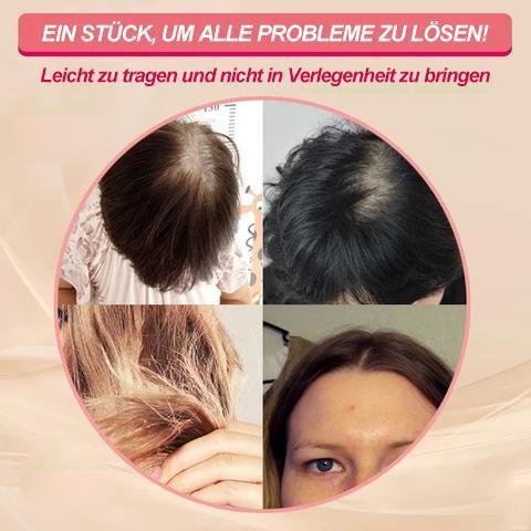 Stylisches Damen Haarteil, bietet Abdeckung & Volumen für feines, dünnes Haar. Diskret und bequem.
