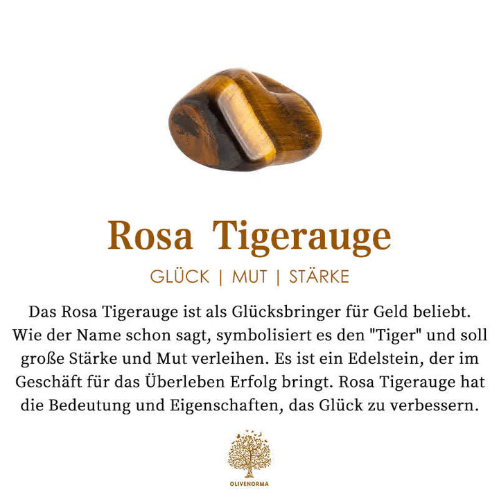 Rosenquarz Hexagon-Halskette Lyra. Heilschmuck für Liebe, Frieden & Harmonie.
