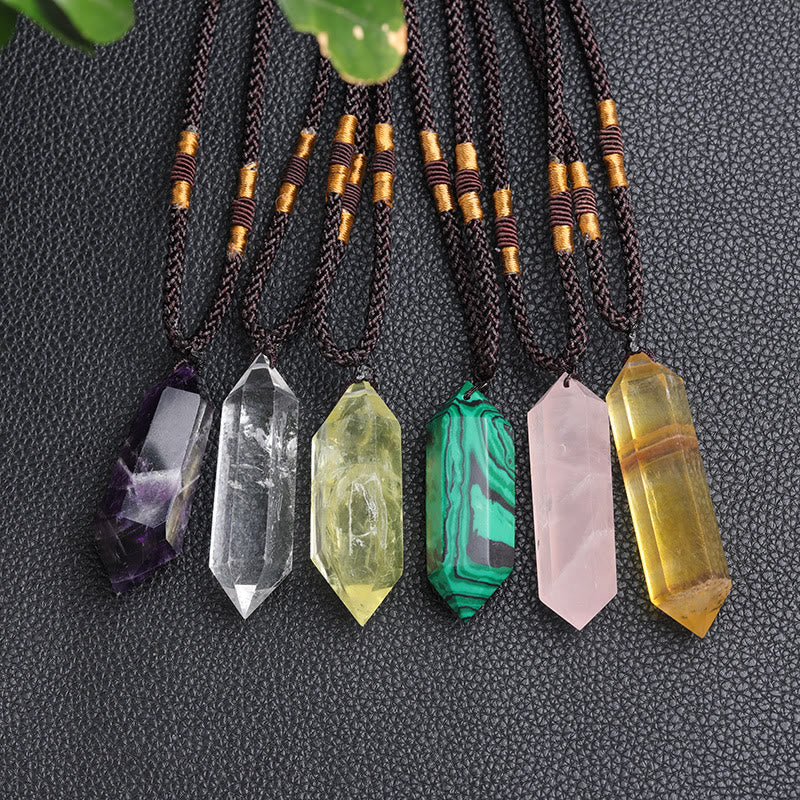 Tigerauge Damenkette Lyra. Hexagon-Design, Power, Selbstvertrauen & Mut.