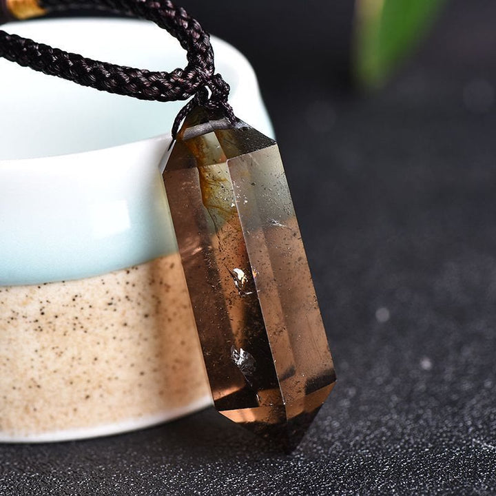 Lapislazuli Kristallkette Lyra. Naturstein, fördert Weisheit & Balance.