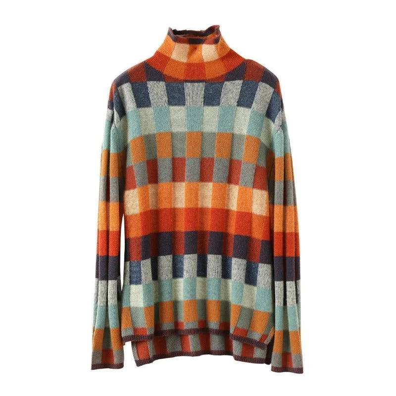 Damen Kuscheliger Rollkragenpullover. Warm, bequem & stilvoll. Dein Must-have für Herbst & kalte Wintertage.