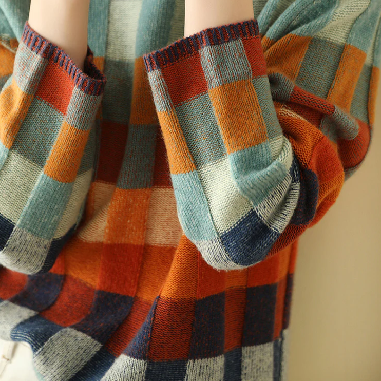 Stilvoller Damen Kuschelpullover mit Rollkragen. Trendige Damenbekleidung für Herbst & Winter, sehr komfortabel.