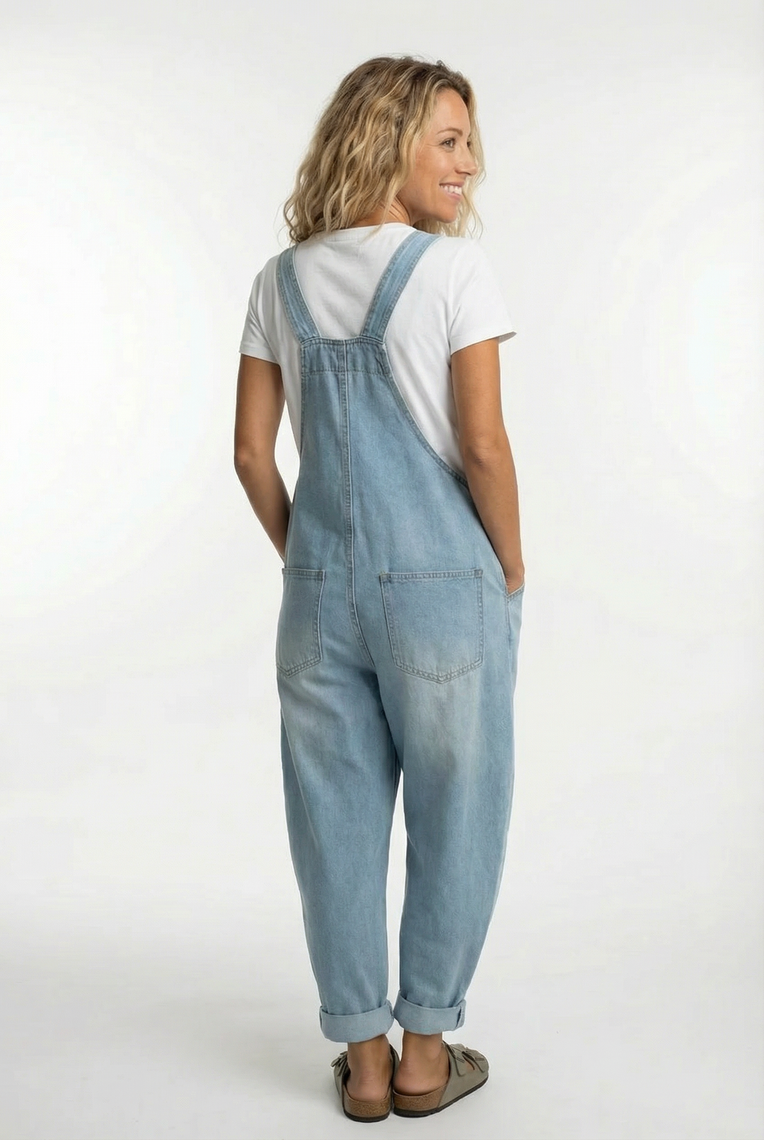 Damen Vielseitiger Overall mit verstellbaren Trägern, eine bequeme Wahl für jede Frau.