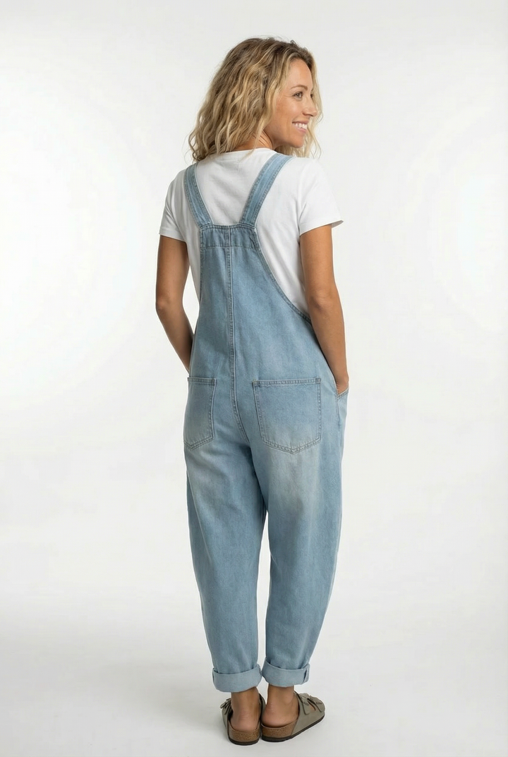 Damen Vielseitiger Overall mit verstellbaren Trägern, eine bequeme Wahl für jede Frau.