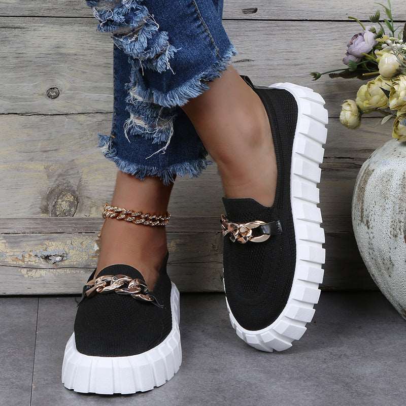 Bequeme Damen Loafers Sneaker, gepolstert für maximalen Komfort. Atmungsaktive Slip-on Schuhe für den Sommer.