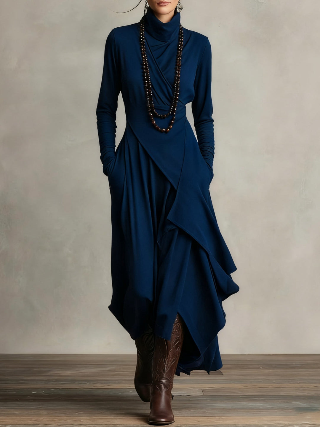 Schickes und elegantes Damen Maxikleid Keirae, in verschiedenen Farben, ideal für formelle und legere Anlässe.