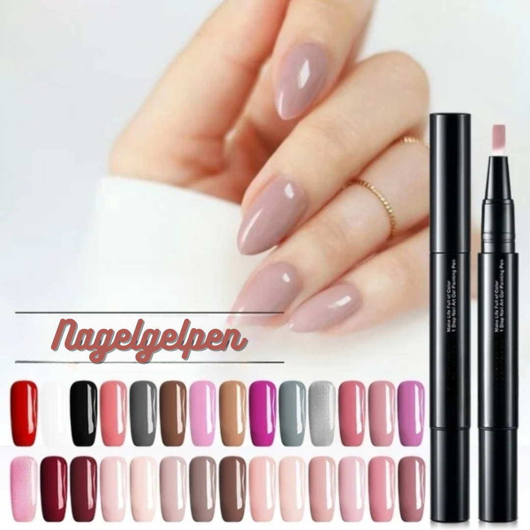 Präziser Nagellackstift für einfache DIY Maniküre. Schnelltrocknendes Nagelgel für langanhaltende Nail Art.