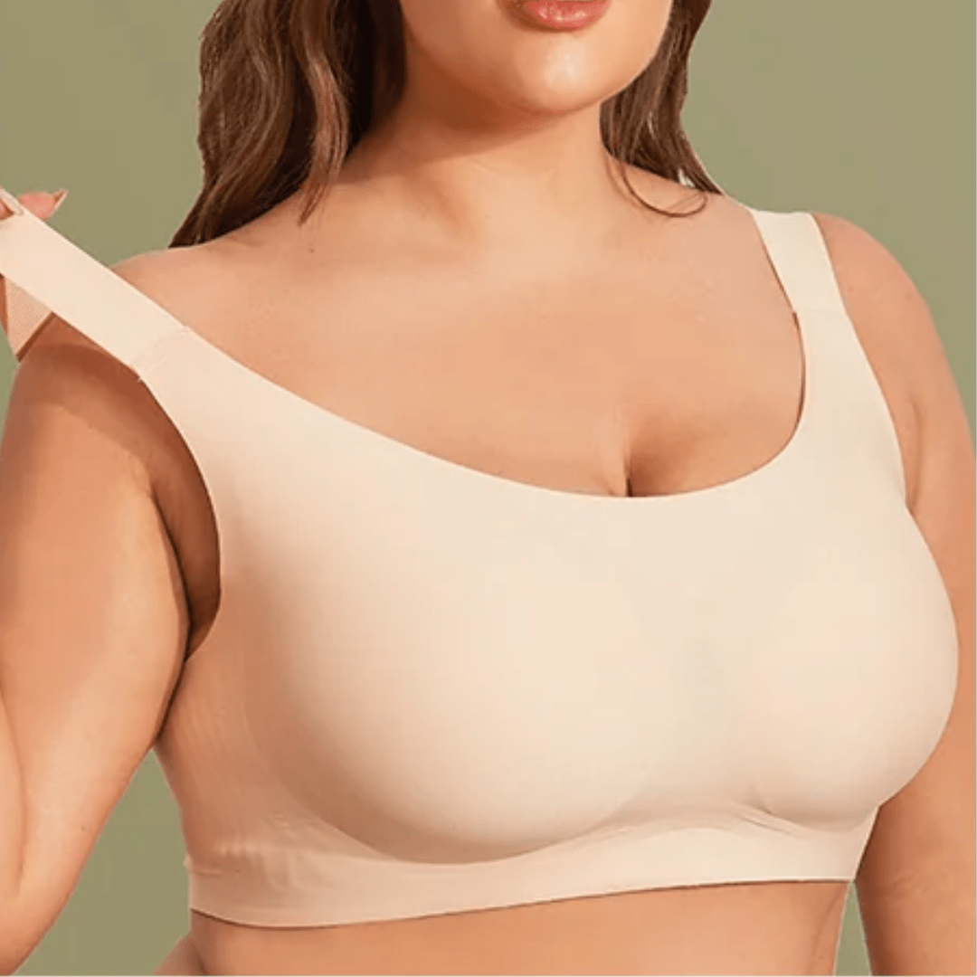 Damen nahtloser BH Bella mit voller Abdeckung, bügelfrei für ultimativen Komfort und glatte Optik.