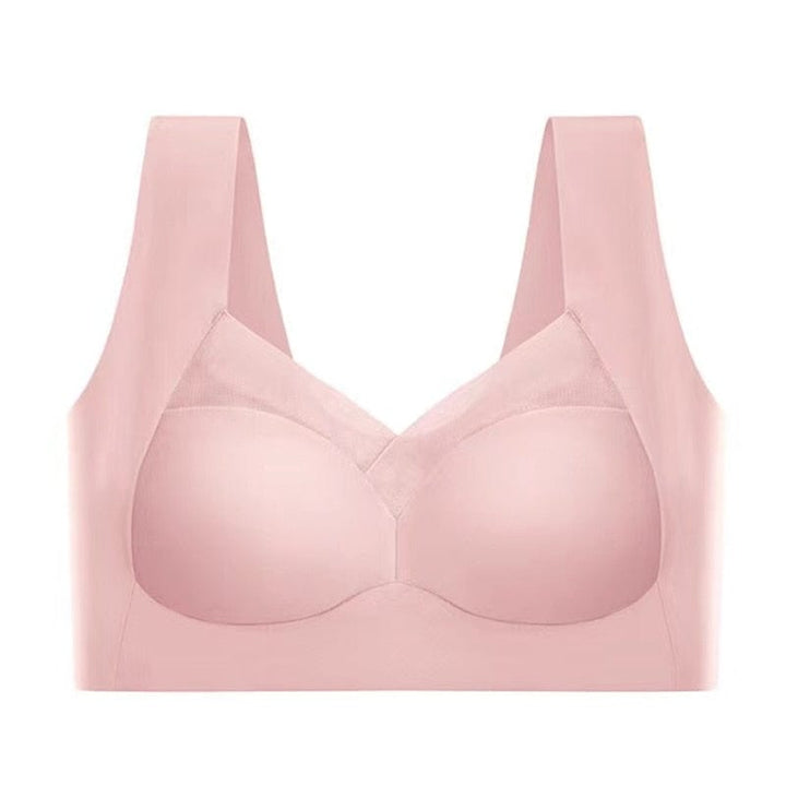 Hautfreundlicher Komfort-BH für Damen, nahtlos, ohne Bügel & Träger, ideal unter Blusen.