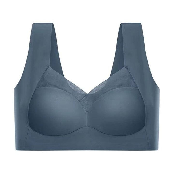 Nahtloser Damen-BH in Nude, bügelfrei & trägerlos, für einen cleanen, glatten Look unter hellen Stoffen.