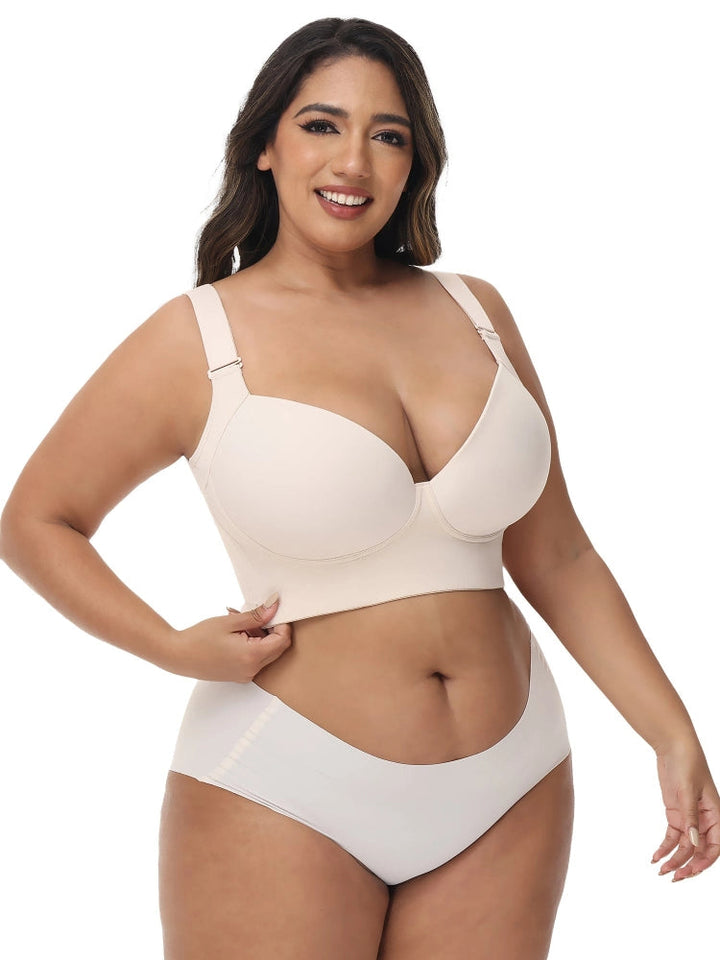 Formender Damen-Dessous-BH, nahtlos & bügelfrei. Stützende Unterwäsche für eine schöne Silhouette und hohen Tragekomfort.