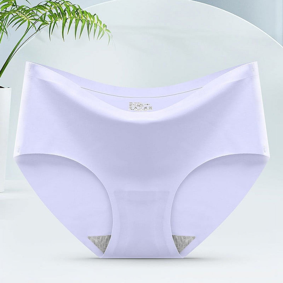 Komfortables 5er-Pack nahtloser Damen Slips, seidig und unsichtbar unter jeder Kleidung.