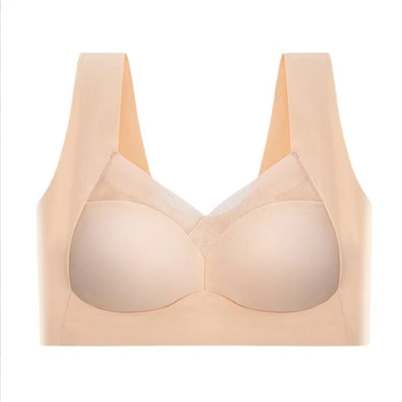 Stützendes Damen BH 3er-Set, nahtlos und unsichtbar unter Kleidung, für optimalen Komfort.
