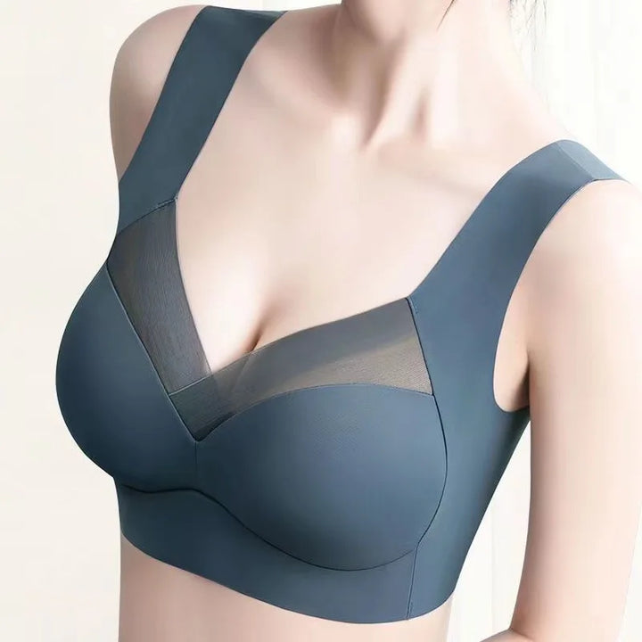 Stützendes nahtloses Damen Sport Bralette; weiches Top für Yoga, Freizeit und täglichen Komfort.