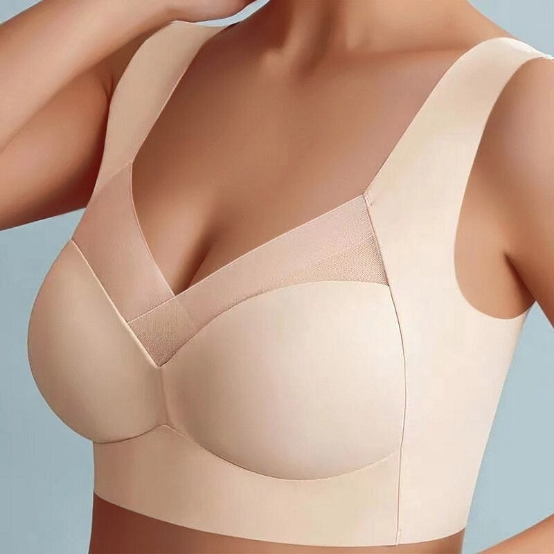Nahtloses Damen Komfort-Bralette, einfach & elegant; bietet sanften Halt für Sport & Freizeit.