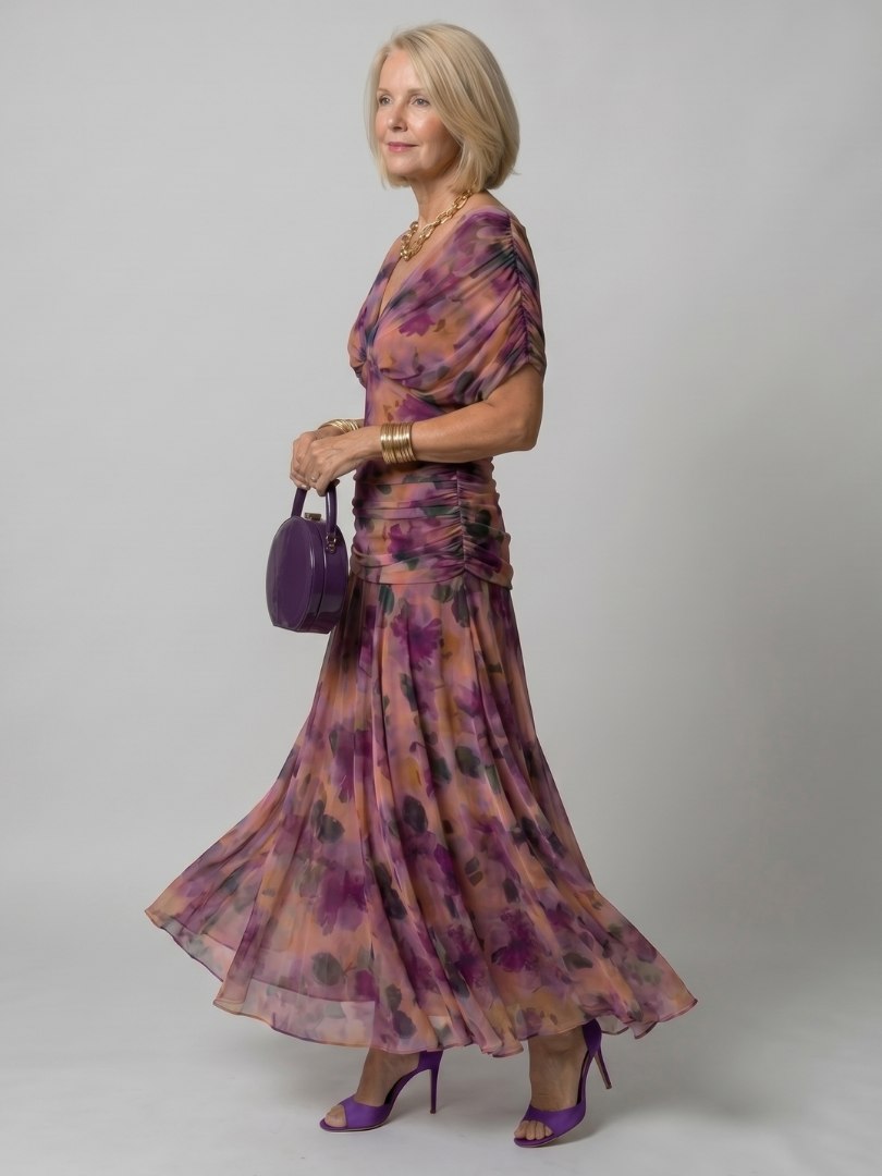 Modisches Off-Shoulder Sommerkleid für Damen, luftig und bequem, ideal für Freizeit & Party.