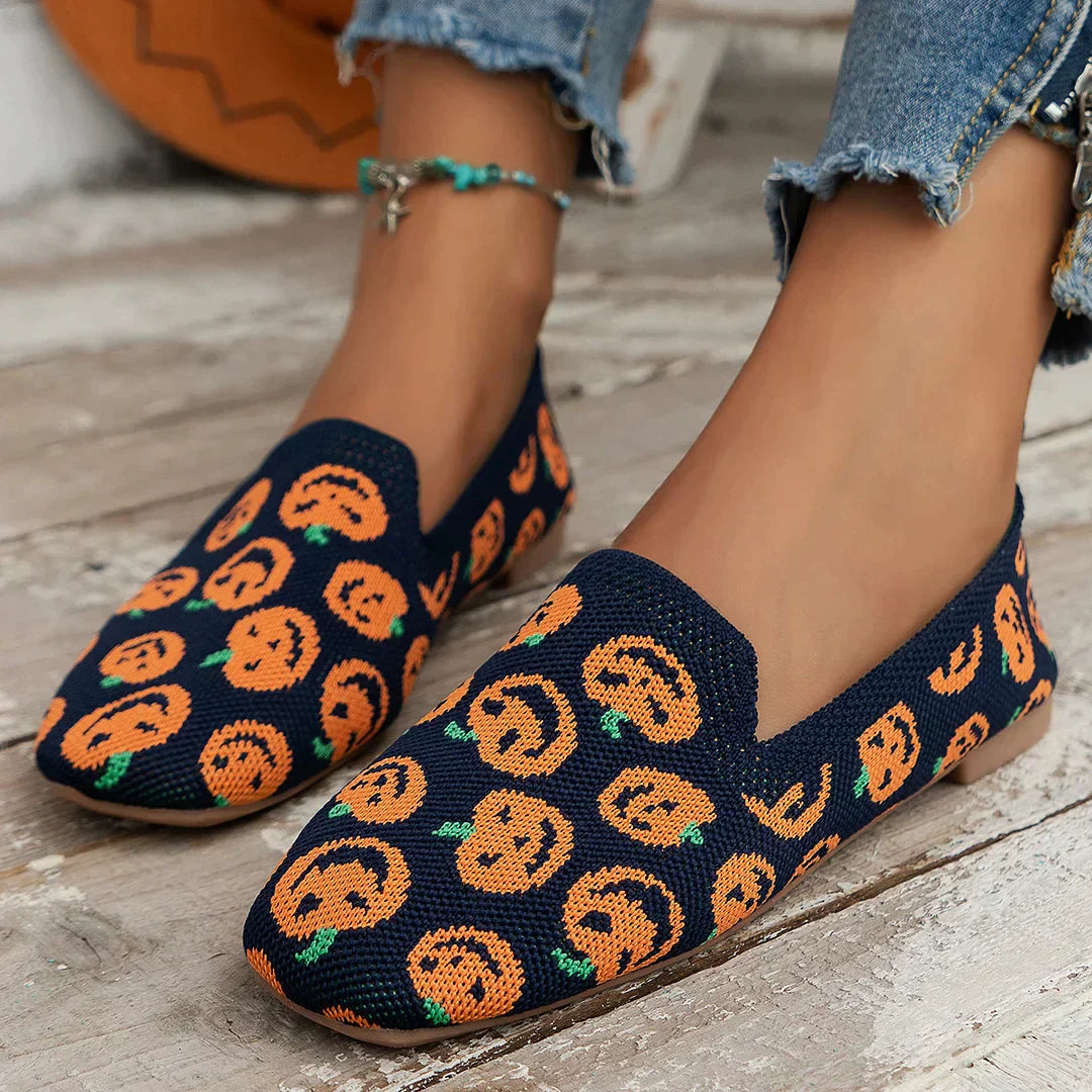 Orthopädische Ballerinas für Damen, leicht und flexibel, mit Antirutsch-Sohle.