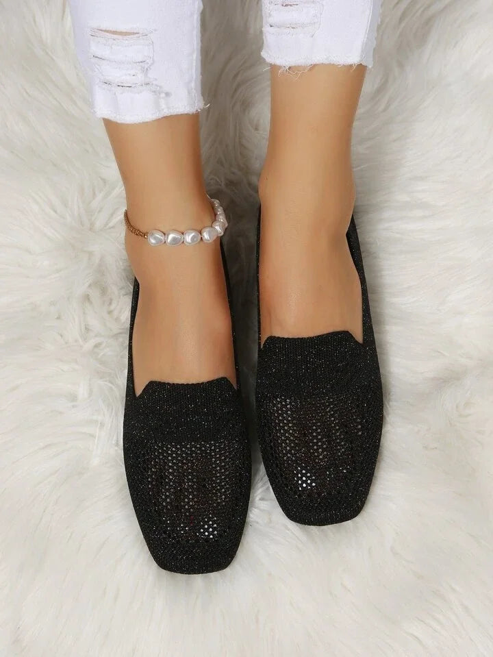 Leichte Antirutsch-Ballerinas für Damen, orthopädisch und sehr komfortabel.