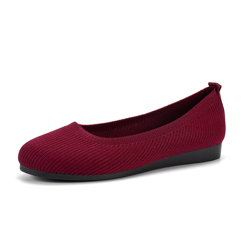 Orthopädische Damenschuhe Mia: Elegante Ballerinas mit Komfortsohle für Büro & Alltag.