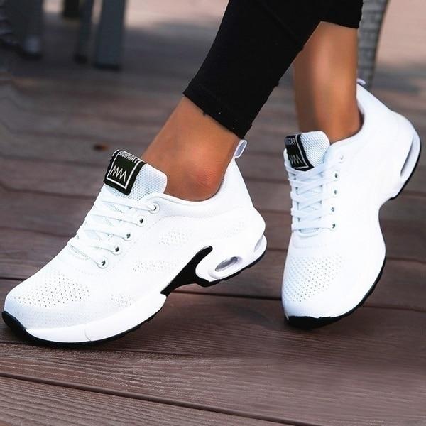 Damen Orthopädische Laufschuhe, stoßdämpfend & bequem für gesunde Füße. Perfekt für Sport und Alltag.