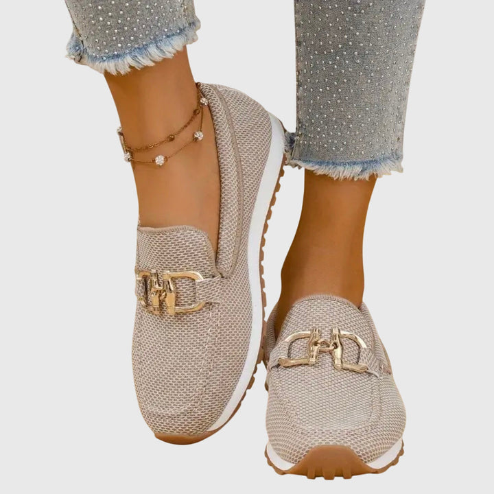 Damen Orthopädische Loafer-Sneaker: stilvolle & bequeme Alltagsschuhe für Fußgesundheit & Komfort.