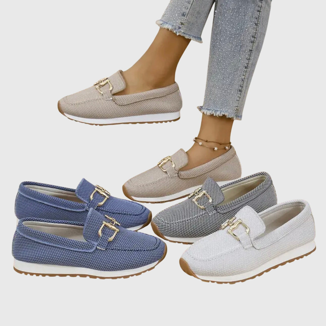 Damen Orthopädische Loafer-Sneaker für maximale Fußgesundheit & Komfort. Stilvolle, bequeme Alltagsschuhe.