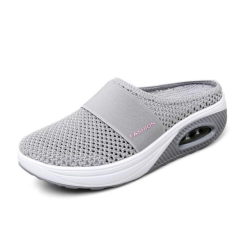 Atmungsaktive Damen Schuhe mit Luftkissen und Fußgewölbestütze, perfekt als Geschenkidee.